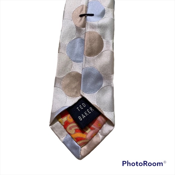 Ted Baker London Men's 100% Silk Tie - Picture 5 of 7